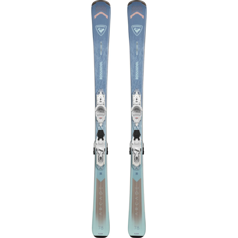 Narty Rossignol  Arcade 78 Wht/Sparkle + LOOK Xpress 10 GW  2026