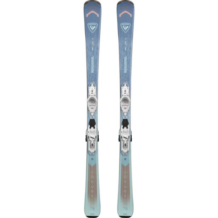 Narty Rossignol  Arcade 78 Wht/Sparkle + LOOK Xpress 10 GW  2026
