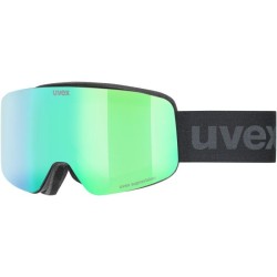 GOGLE UVEX PWDR BLACK MATT MIRROR GREEN 2026/2027