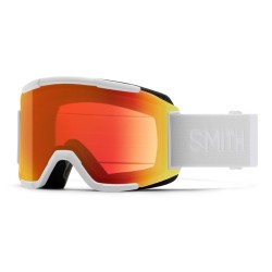 Gogle SMITH SQUAD white vapor  ChromaPOP Photochromic Red Mirror Cat: S2-S3