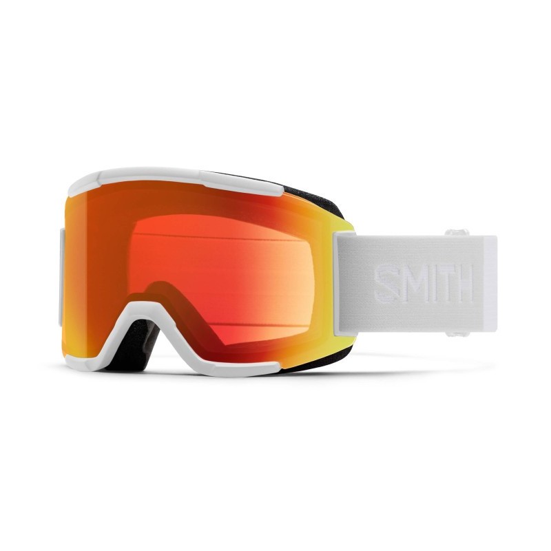 Gogle SMITH SQUAD white vapor  ChromaPOP Photochromic Red Mirror Cat: S2-S3